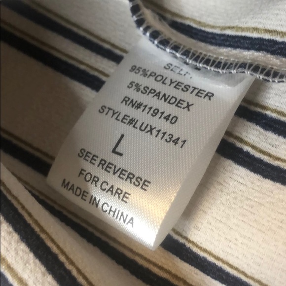 FAVLUX Cardigan Kimono Striped Large - Picture 6 of 9